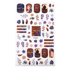 Load image into Gallery viewer, Alphabet Love Shaped  Pattern 3D Nail Stickers Slider Valentine Day Decals Foil For Love Nail Art Decoration Pop Art Nail Stickers Sexy Girl Designs Comics Water Transfer Decals Manicure Lips Nail Art Decorations Slider Nail Art Stickers
