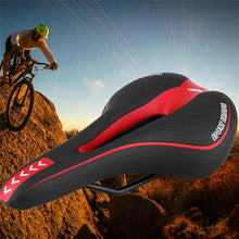 Load image into Gallery viewer, Soft Bicycle Saddle Cushion Bicycle Hollow Saddle Cycling Road Mountain Bike Seat Made Of Comfortable Memory Foam Bicycle Seat With Ergonomic Zone Concept For Men
