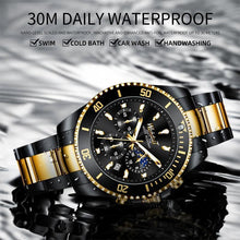 Load image into Gallery viewer, TREND New Men's Elegant Watch Waterproof And Scratch Resistant Stylish Stainless Steel Durable Wrist Watch
