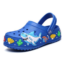 Load image into Gallery viewer, Cartoon Ocean Fashion Children Garden Shoes Boys Summer Slippers High Quality Kids Garden Children Clogs Boys Shoes Slides Sandals Clogs Children Beach Outdoor Walking Slipper
