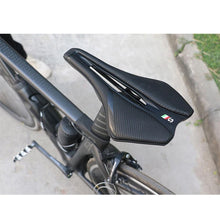 Load image into Gallery viewer, Bicycle Soft Thick Saddle Mountain Road Bike Wide Seat Cushion Road Bike Carbon Saddle Comfort Bike Saddle Ergonomic Waterproof Bicycle Seat For Road Bike Mountain Bike Seats

