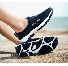 Load image into Gallery viewer, Summer Mesh Beach Men Shoes  Lightweight Breathable Walking Footwear New Slip-On Comfortable Outdoor Walking Footwear Non-Slip Running Climbing Shoes Sneakers Lightweight Breathable Walking Shoes
