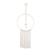 Load image into Gallery viewer, Handmade Wall Art Home Wall Decor Woven Hanging Tapestry Tassel Wind Chimes Wall Hanging Ornaments  Hand Macrame Wall  For Wall Wedding Living Room Gallery Patio Apartment Yard Decor
