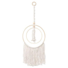 Load image into Gallery viewer, Handmade Wall Art Home Wall Decor Woven Hanging Tapestry Tassel Wind Chimes Wall Hanging Ornaments  Hand Macrame Wall  For Wall Wedding Living Room Gallery Patio Apartment Yard Decor
