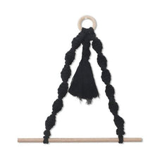 Load image into Gallery viewer, Handmade Wall Art Home Wall Decor Woven Hanging Tapestry Tassel Wind Chimes Wall Hanging Ornaments  Hand Macrame Wall  For Wall Wedding Living Room Gallery Patio Apartment Yard Decor

