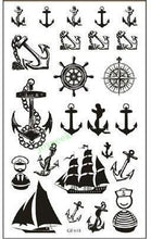 Load image into Gallery viewer, Elegant Waterproof Temporary Butterfly Sticker Tattoo Fake  Halloween Party Tattoo For Woman Girls
