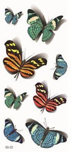 Load image into Gallery viewer, Elegant Waterproof Temporary Butterfly Sticker Tattoo Fake  Halloween Party Tattoo For Woman Girls
