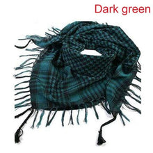 Load image into Gallery viewer, Winter Warm Unisex Fashion Lightweight Military Men Scarves Arab Tactical Desert Army Keffiyeh Scarf Military Scarves Shemagh Palestine Islamic Multifunction Tactical cotton head Scarf square Arabic Keffiyeh Wrap Bandana Women Men
