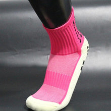 Load image into Gallery viewer, Unisex Cycling Socks Football Socks Round Silicone Suction Cup Grip Anti Slip Soccer Socks Sports Baseball Rugby Socks For Men And Women
