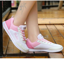 Load image into Gallery viewer, New Womans Purple Casual Sneakers Breathable Women Shoes Mesh Women Chunky Sneakers Walking Running Tennis Gym Shoes For Women Non Slip Sneakers
