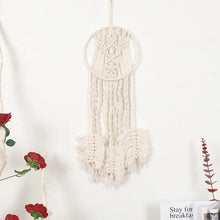 Load image into Gallery viewer, Handmade Wall Art Home Wall Decor Woven Hanging Tapestry Tassel Wind Chimes Wall Hanging Ornaments  Hand Macrame Wall  For Wall Wedding Living Room Gallery Patio Apartment Yard Decor
