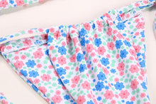 Load image into Gallery viewer, Bikini Swimsuit Solid Color Bikini Set  Swimwear Bathing Suit Women Bikinis String Beach Women Two Piece Bikini Swimsuit Bathing Suits Halter Triangle Tops String Bikini Sets
