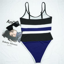Load image into Gallery viewer, Female Push Up Swimsuit Modern Swimwear For Women Bikinis High Waist Bikini Set Solid Bikini 2 Piece Swimsuit Bathing Suits Women Bathing Suit High Waist Bikini Set Sport Wear Swimming Suit Bikini
