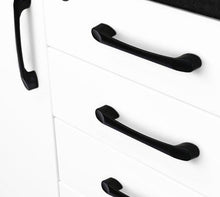 Load image into Gallery viewer, Modern Cabinet Handles Solid Aluminum Alloy Door Knobs And Handles Kitchen Cupboard Pulls Drawer Knobs Furniture Handle Hardware Black Cabinet Cupboard Drawer Door Handle Drawer Dresser Pulls for Furniture Kitchen Cabinet Cupboard Hardware
