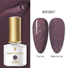 Load image into Gallery viewer, 2021 New Womens Colorful Nail Gel Polish Modern Glitter Pink Purple UV Diamond Stylish Design Nail Colors Gel

