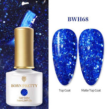 Load image into Gallery viewer, 2021 New Womens Colorful Nail Gel Polish Modern Glitter Pink Purple UV Diamond Stylish Design Nail Colors Gel
