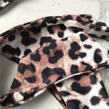 Load image into Gallery viewer, Leopard Bikini Women Swimwear Female Swimsuit Women Two Pieces Scalloped Bikini Set Swimsuits  Bathing Suit Two-pieces Bikini Set Bather Bathing Suit

