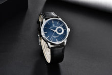 Load image into Gallery viewer, New Simple Luxury Mens Quartz Watch Casual Leather Strap Design Waterproof Comfortable Wrist Watch For Men

