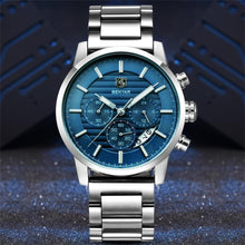 Load image into Gallery viewer, Sport Business Chronograph Steel Men Watches Top Luxury Quartz Male Analog Fashion Watchwrist
