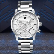Load image into Gallery viewer, Sport Business Chronograph Steel Men Watches Top Luxury Quartz Male Analog Fashion Watchwrist
