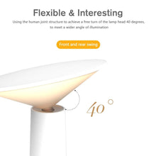 Load image into Gallery viewer, Novelty Bedroom Reading Book Light Modern Desk Lamp USB LED Table Lamp Touch Sensor Control for Home Office Decoration Decorative Table Lamp Cute Study Lamps for Bedroom Décor
