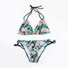 Load image into Gallery viewer, Swimwear Woman Swimsuit  Bikini New Push Up Bikini Set Bathing Suit Women's Bikini Swimsuits Floral Printed Bathing Suits For Women 2 Piece Bikini  Women  Floral Print Beachwear Two Piece Suit
