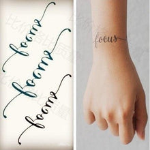 Load image into Gallery viewer, Waterproof Animal Temporary Tattoo Sticker Wolf Modern Tatoo Foot Neck Luxury Tattoos For Men Women
