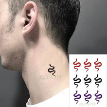 Load image into Gallery viewer, Waterproof Animal Temporary Tattoo Sticker Wolf Modern Tatoo Foot Neck Luxury Tattoos For Men Women
