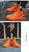 Load image into Gallery viewer, High Top Red Bottom Trend Sneakers For Men Hip Hop Casual Men's Sport High Quality Sneakers Breathable Lightweight Red Basketball Luxury Fashion Running Sneakers
