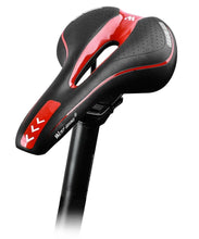 Load image into Gallery viewer, Leather Bike Saddle Road Bike Front Seat Cycling Saddles For Mens Breathable Hollow Cushion Bicycle Saddle Comfort Bike Saddle Ergonomic Waterproof Bicycle Seat For Road Bike Mountain Bike Seats
