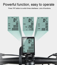 Load image into Gallery viewer, Waterproof Bicycle Computer Wireless And Wired MTB Bike Cycling Odometer Stopwatch Speedometer LED Digital Bicycles Computer Odometer Speedometer Max Distance Time For Trainer
