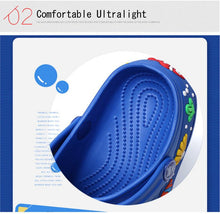 Load image into Gallery viewer, Cartoon Ocean Fashion Children Garden Shoes Boys Summer Slippers High Quality Kids Garden Children Clogs Boys Shoes Slides Sandals Clogs Children Beach Outdoor Walking Slipper
