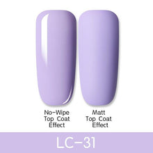 Load image into Gallery viewer, New Modern Fashion Colorful Matte Effect UV Gel Nail Polish Permanent Nail Painting Gel Luxury Matt Style For Women and Girls
