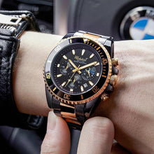 Load image into Gallery viewer, TREND New Men's Elegant Watch Waterproof And Scratch Resistant Stylish Stainless Steel Durable Wrist Watch
