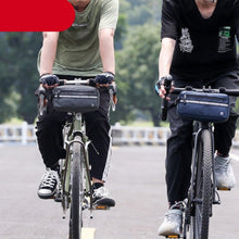 Load image into Gallery viewer, New Handlebar Bag Bicycle Bags Frame Pannier Bag Waterproof Multifunction Portable Shoulder Bag Bike Accessories Multifunction Bike Handlebar Bag Front Bicycle Frame Bag Waterproof Shoulder Bag Handbag Waist Bag
