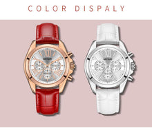 Load image into Gallery viewer, New Luxury White Women Watch Modern Sport Design Quartz Waterproof Wristwatch Business Style For Women
