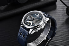 Load image into Gallery viewer, New Men Watch Top Sport Design Waterproof Men Quartz Military Wristwatch  Leather Strap Analog Men Watch
