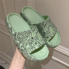 Load image into Gallery viewer, New Stylish Sandals Slip-Proof Thick-Soled Indoor Outdoor Slippers Men Flip Flops House Sleepers House Shoes Non-Slip Bath Shower Shoes Platform Slides Quick Dry Slippers
