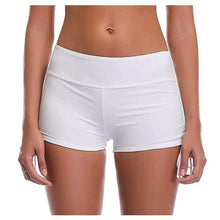 Load image into Gallery viewer, High Waist Bikini Bottoms Women's High Waisted Shorts Swim Bottoms Full Coverage Bikini  Swimsuit Bottom For Women Swimming Panties Ladies Summer Fashion Solid  Bikinis Swim Shorts Bottom Women's Swimsuit
