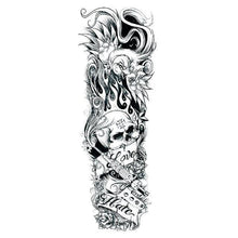 Load image into Gallery viewer, Large Colorful Tattoos For Men Waterproof Dragon Sticker Temporary Luxury Big 3D Tattoo Modern Design

