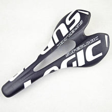 Load image into Gallery viewer, Full Carbon Fiber Bicycle Saddle Road Bike Carbon Saddle Seat Matt Bike Cushion Carbon Fiber Road Bike Saddle Cushion Lightweight Comfortable Bicycle Seat With PU Leather Cover For Road Bike And Mountain Bike
