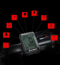 Load image into Gallery viewer, Lightweight Rainproof Bike Computer Bicycle Wireless Speedometer Odometer Cycling Watch LED Screen Measurable Backlight For Visibility At Night Auto On/Off Portable Multi-Function Design

