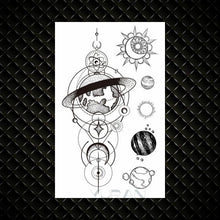 Load image into Gallery viewer, Fashion Small Sexy Black Temporary Waterproof Tattoo Cute Star Heart Tattoos Sticker Body Finger Tattoo For Kids Womens
