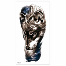 Load image into Gallery viewer, Big Tiger Lion Waterproof Temporary Sticker Tattoo Arm Legs Fake Tattoo Stickers For Adults Realistic Luxury Design For Mens Womens
