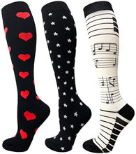 Load image into Gallery viewer, Compression Socks Athletic Best Graduated Breathable Nursing Socks Fit Running Outdoor Sports Socks Hiking Socks For Athlete Men And Women

