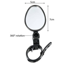 Load image into Gallery viewer, Durable Bicycle Rear View Mirror Handlebar Rearview Mirrors Rotatable Safe Universal Rearview Bicycle Mirrors Adjustable Handlebar Rear View Mirrors For Bicycle Mountain Road Bike
