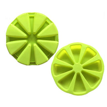 Load image into Gallery viewer, 8 Cavity Silicone Cake Mold Baking Pastry Scone Pans Tools Cake Mould Oven Bread Pizza Bakeware Cake Mould Baking Molds Triangle Silicone Cake Mold Soap Mould Pizza Slices Scone Baking
