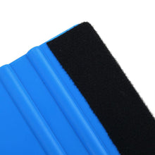 Load image into Gallery viewer, Auto Styling Vinyl Carbon Fiber Window Ice Remover Cleaning Wash Car Scraper With Felt Squeegee Tool Film Wrapping Accessories Vehicle Vinyl Wrap Window Tint Film  Plastic Felt Edge Squeegee For Car Vinyl Scraper Decal Applicator
