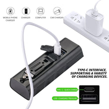 Load image into Gallery viewer, 10000mAh Bike Light USB Rechargeable 5000 Lumens Bike Headlight LED Super Bright Front Lights And Back Rear Light Set For Night Riding Bicycle Lights Front And Back Rechargeable With 3 Modes
