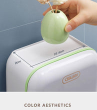Load image into Gallery viewer, Toilet Paper Holder Stand Wall Mounted Waterproof Paper Towel Dispenser Holder Tissue Box Toilet Roll Holder For Toilet Paper Toilet Paper Roll Holder With Shelf And Drawer Adhesive Bathroom Tissue Box Holder Wall Mount Facial Toilet Tissue Paper Storage
